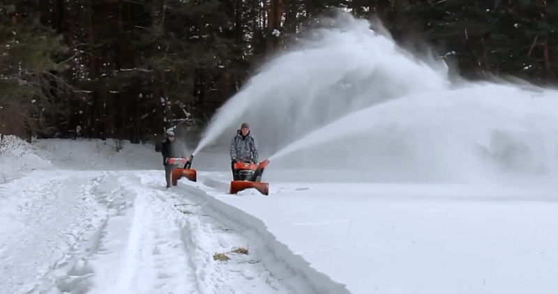 специализированные машины для уборки снега